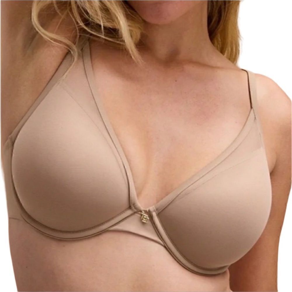 Taupe 24/7® Classic Uplift Plunge Bra 34G